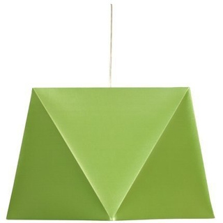 Lampa wisząca z abażurem Hexagen zielona nowoczesna pojedyncza E27