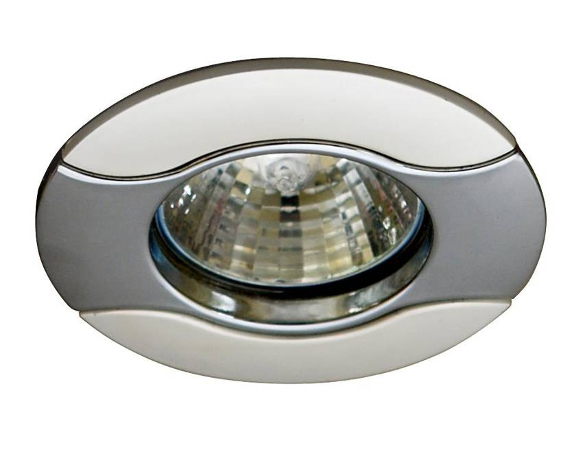 OPRAWA STROPOWA CANDELLUX SO-04 CH/PS MR16 CHROM/PERŁOWE SREBRO OPRAWA STAŁA