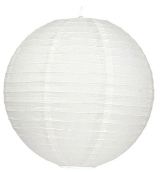 Abażur papierowy biały kokon kula 50cm Candellux 31-88195