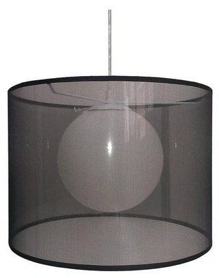 Lampa wisząca z abażurem Chicago nowoczesna do salonu i sypialni