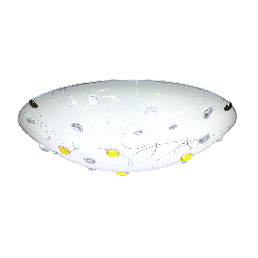 FLOKI LAMPA SUFITOWA PLAFON 30 1X60W E27 AMBER