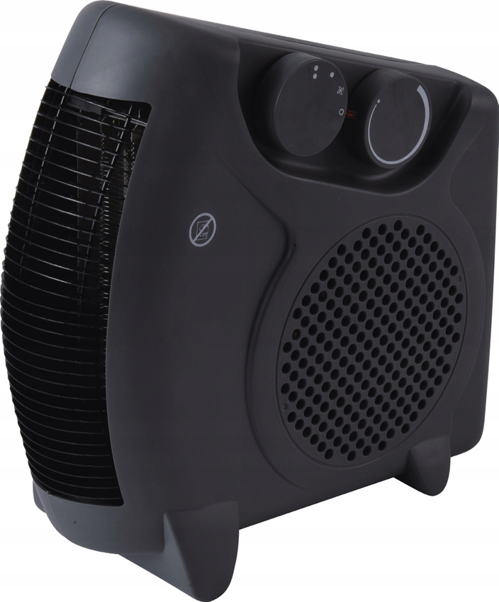 TERMOWENTYLATOR STOJĄCO-LEŻĄCY 2000 WATT CZARNY VO2448