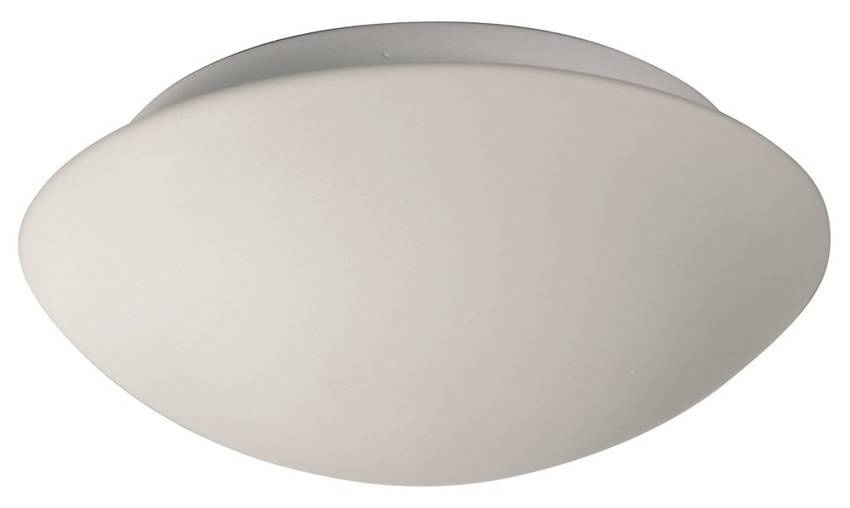 Plafon Nina okrągły biały szklany 17,5 cm do łazienki E27 Candellux