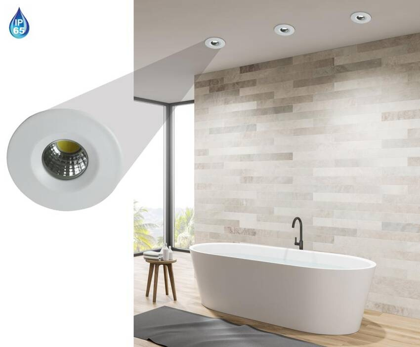 Oprawa Stropowa Candellux 2258966 Sh-14 Ip65 Led w aranżacji