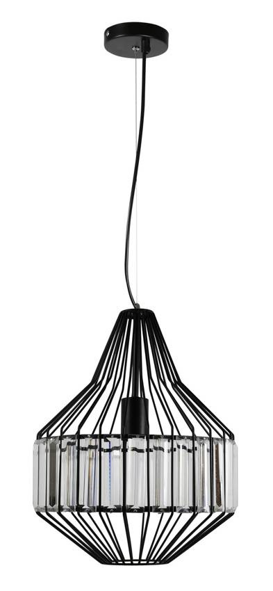 LAMPA SUFITOWA WISZĄCA ALVARO 31-55163 1xE27 CZARNY