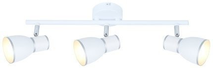 Lampa ścienna listwa 3X40W E14 biały/chrom 93-63403