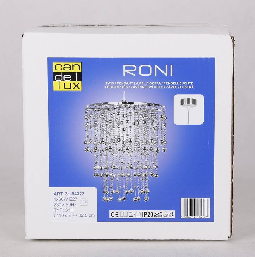 Lampa wisząca Roni 31-84323 w jadalni