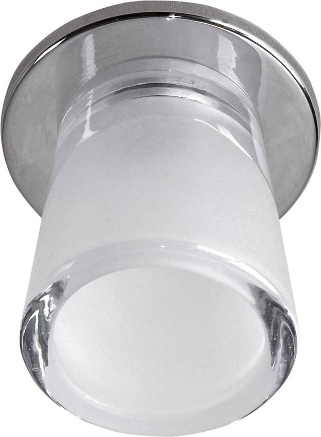 Oprawa stropowa Candellux G4 chrom kryształ stała walec aranżacja