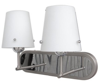Kinkiet ścienny Tango 2x60W E27 nowoczesna lampa do salonu sypialn jadalni