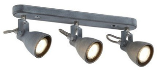Lampa sufitowa ASH listwa reflektor regulowana 3-punktowa do korytarza metalowa