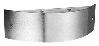 Kinkiet Aluma metalowy do salonu szklany klosz R7S 27 cm nowoczesny