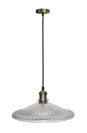 Lampa wisząca Chester szklana do salonu i kuchni 1-punktowa 30 cm E27