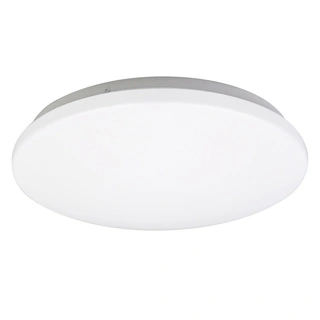 Plafon LED Linda okrągły szklany 37 cm 4000K biały klosz