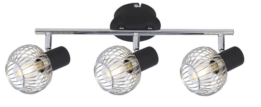 Lampa sufitowa OSLO listwa regulowana 3-punktowa do salonu
