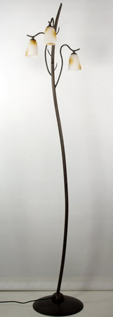 Lampa podłogowa L&H klasyczna 3-punktowa do salonu Candellux