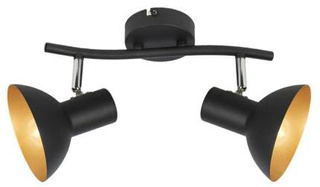 Lampa sufitowa Diso listwa regulowana 2-punktowa do kuchni