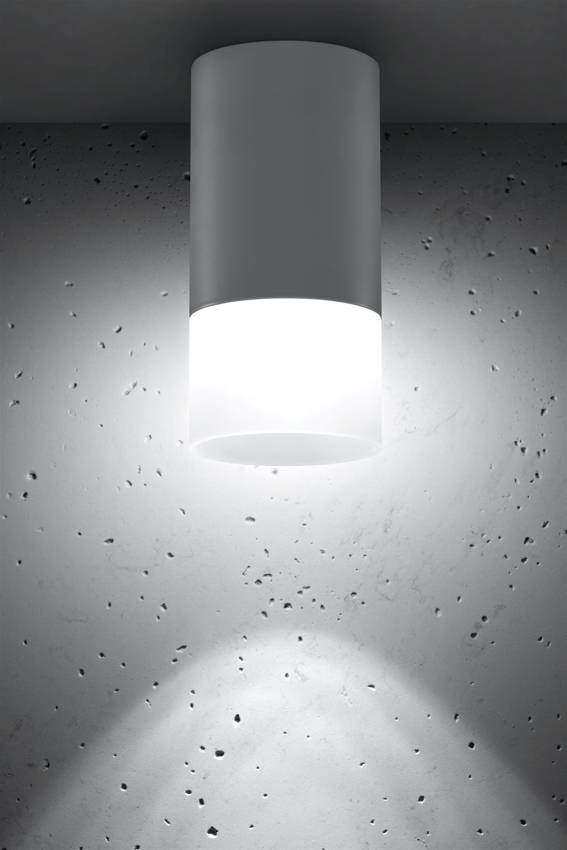 Oprawa natynkowa tuba Szara Candellux 2273686 w aranżacji