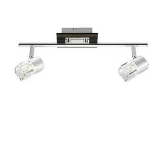 Lampa sufitowa Cava listwa regulowana 2-punktowa do salonu