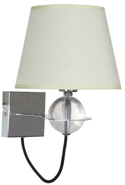 Lampa ścienna kinkiet 1X40W E14 kremowy TESORO 21-29515