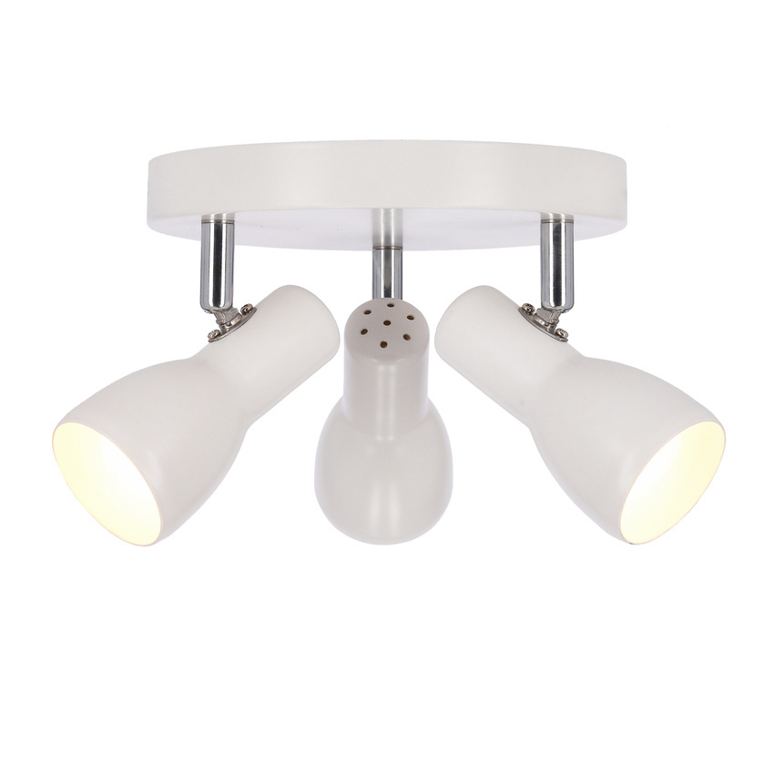 Lampa sufitowa Picardo plafon regulowana 3-punktowa do salonu metalowa