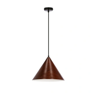 Lampa wisząca Dunca metalowa stożkowa do salonu i jadalni 1xE27 32 cm