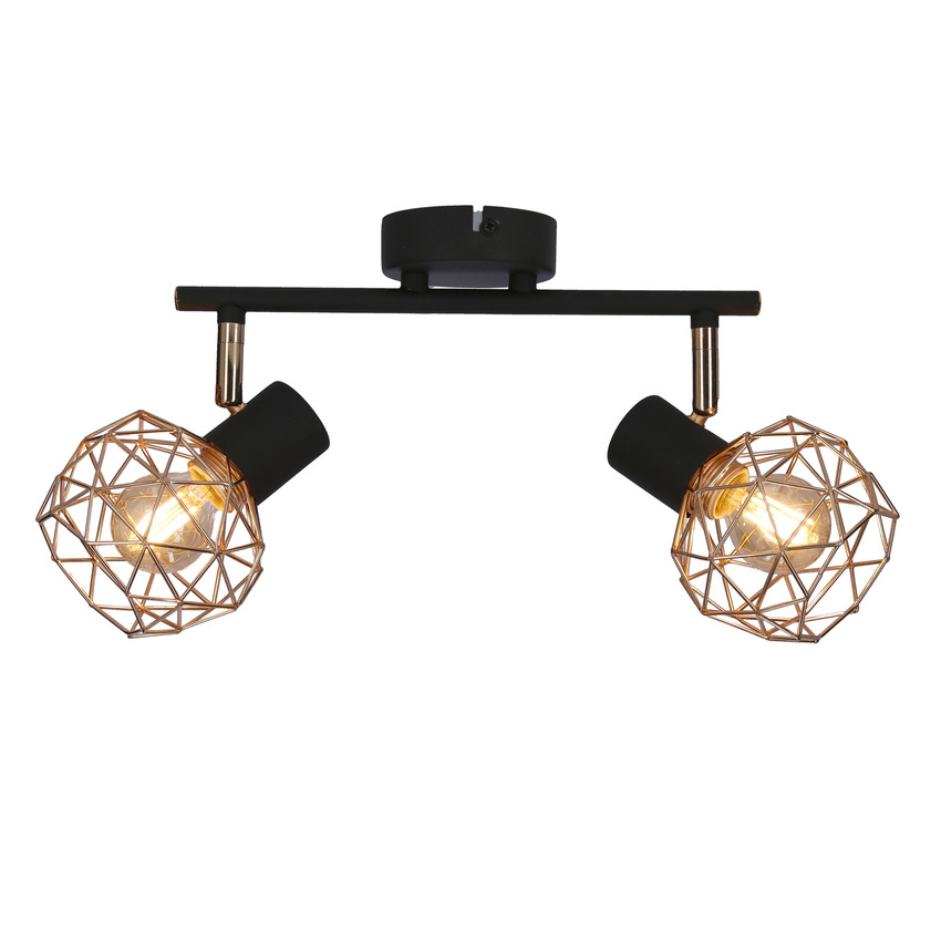 Lampa sufitowa Acrobat listwa regulowana 2-punktowa metalowa