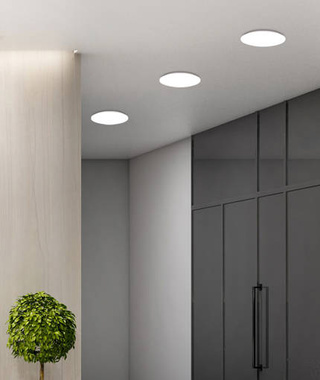 Plafon LED Mega okrągły biały 23 cm 12W 4000K IP20