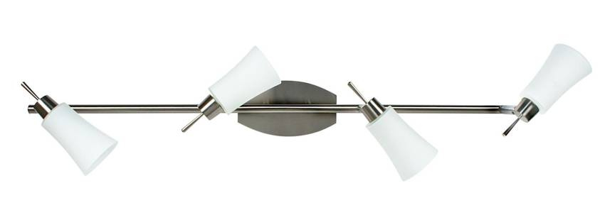 Lampa sufitowa 4xG9 73cm KROTON 94-85644 listwa matowy nikiel
