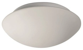 Plafon Nina okrągły biały szklany 17,5 cm do łazienki E27 Candellux