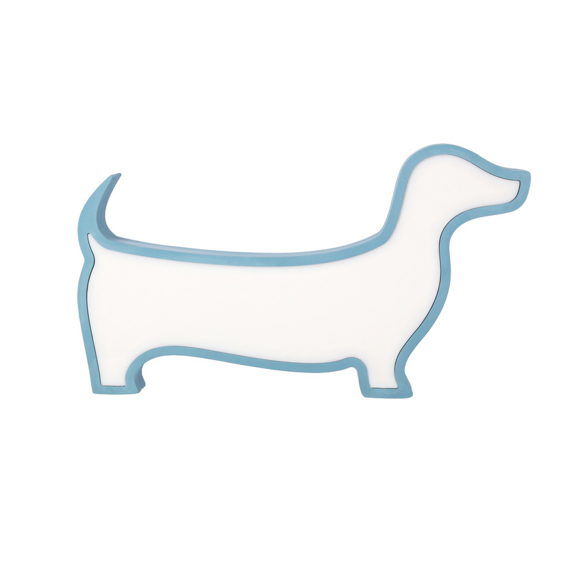 DOG LAMPA STOŁOWA DLA DZIECKA LED IQ KIDS NIEBIESKI
