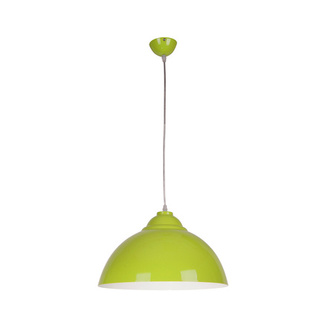 Lampa wisząca Uni zielona pojedyncza kula do salonu i jadalni E27 Candellux
