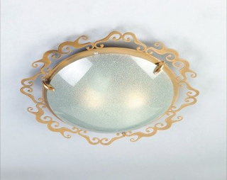 Plafon Casablanca okrągły 50 cm brązowo-miedziany E27 Candellux
