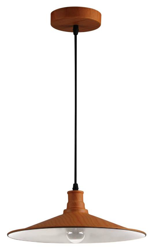 LAMPA SUFITOWA WISZĄCA CANDELLUX BARN 31-42965 TALERZOWY E27 BRĄZOWY