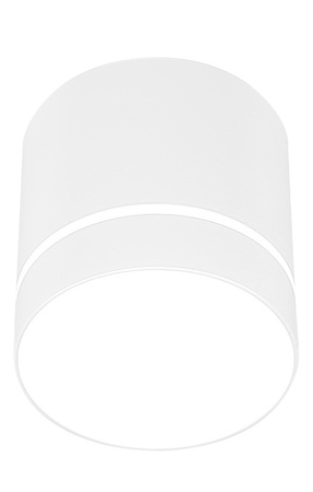 Lampa sufitowa tuba natynkowa biała GU10 metalowa Candellux 2282770