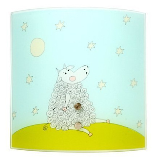 Kinkiet Dolly szklany kolorowy do pokoju dziecięcego lampa ścienna E27