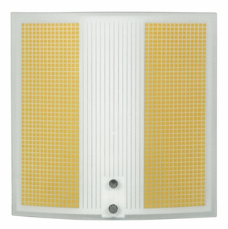 Kinkiet lampa ścienna biało-żółta Cytryn 10-67145
