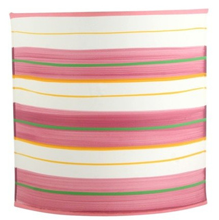 Kinkiet Maja ścienny z abażurem fiolet żółty do salonu E14