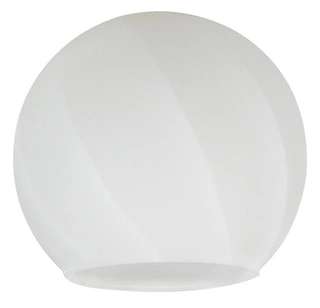 Klosz szklany biały matowy okrąły do lamp Raul Candellux 71-73143