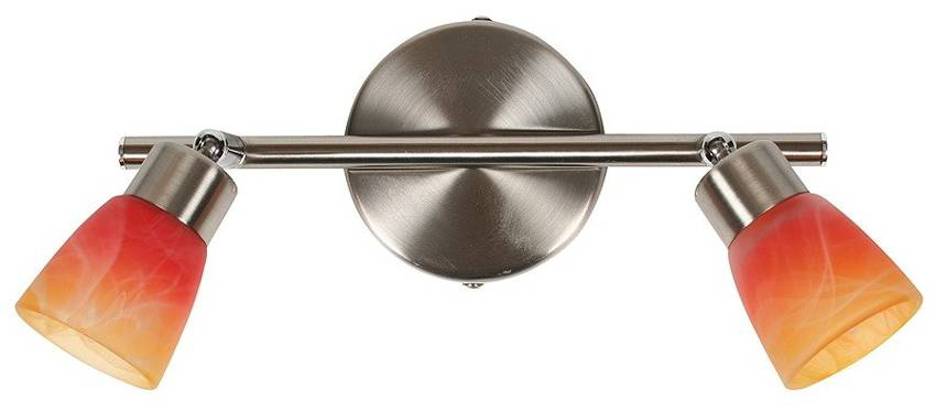 Lampa sufitowa Candellux 92-07370 Drops listwa 2xG9 matowy nikiel