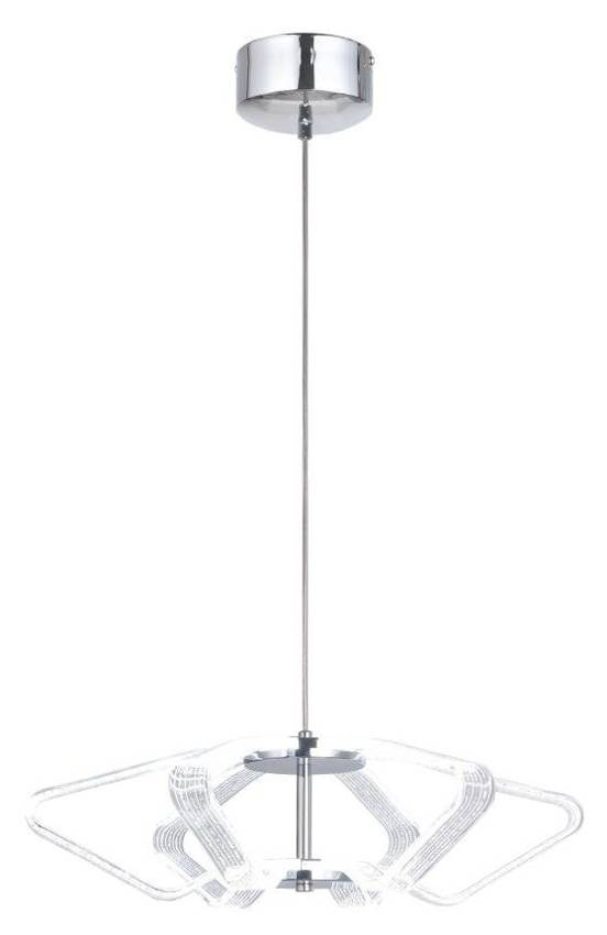 Candellux Lighting Lampa wisząca chrom 45cm LED 10W Caruso 31-55552