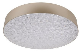 Plafon LED Luxon okrągły złoty 48 cm na pilota zmienna barwa światła i jasność IP20