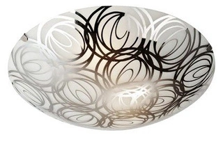 Plafon Silk okrągły 30 cm do salonu i łazienki E27