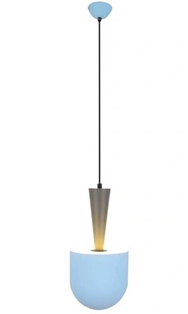 Lampa wisząca Visby nowoczesna pojedyncza kula do salonu E27 metalowa