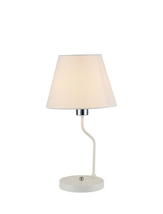 Lampka nocna York Ledea biała klasyczna E14