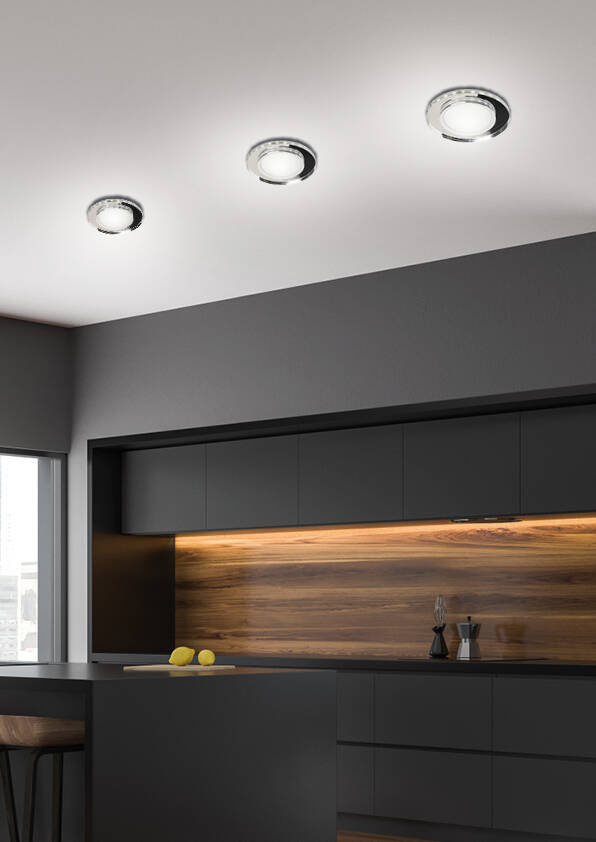 Oprawa stropowa okrągła oczko białe LED SSP-26 Candellux 2273693 detale