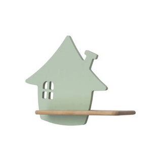 Kinkiet IQ Kids House z półką LED do pokoju dziecięcego miętowy 5W 4000K