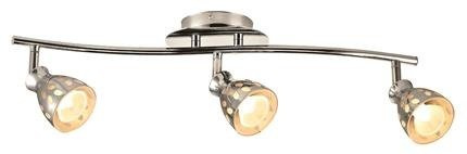 lampa sufitowa spot 3x50w GU10 chrom parada listwa 93-04478