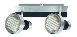 Lampa sufitowa Sorta listwa regulowana 2-punktowa do salonu metalowa