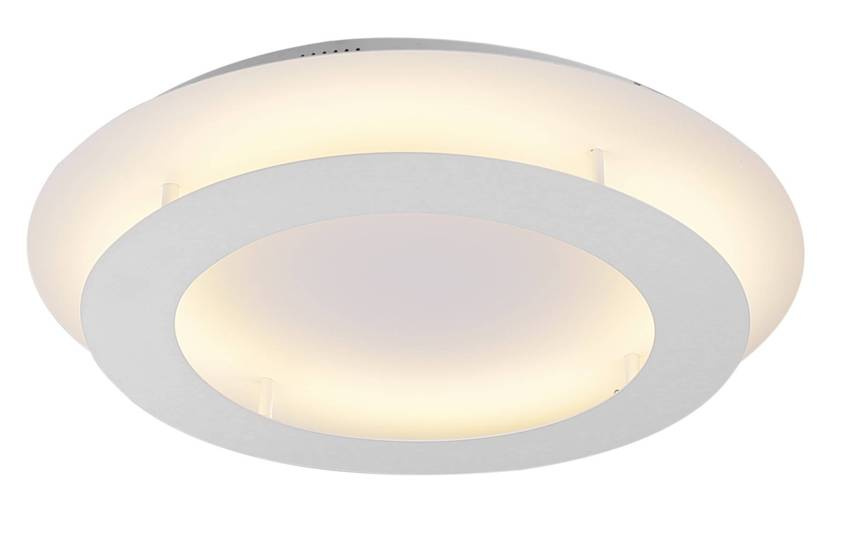 Plafon LED Merle okrągły 40 cm 3000K biały IP20
