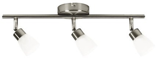 Lampa sufitowa Drops listwa regulowana 3-punktowa do salonu metalowa